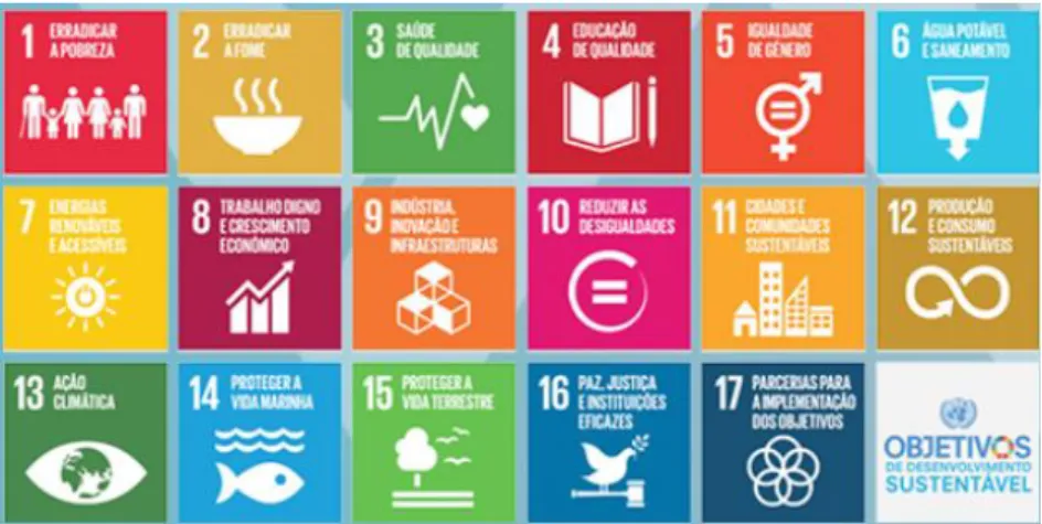 Figura 2 - 8 Objetivos de Desenvolvimento do Milénio 2000-2015. 