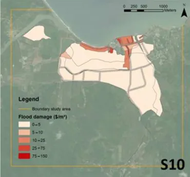Figure 7. Damage map for Annotto Bay for S10. (Difference be- be-tween banana plantains and other crops is unknown.)