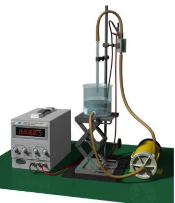 Figura 3 – Montagem experimental onde foram realizadas as degradações. 