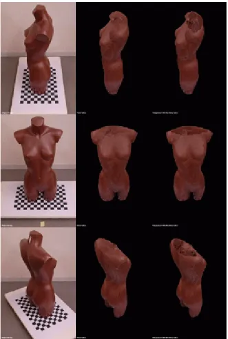 Table 1 shows the final number of voxels and triangles of  the 3D models obtained. 