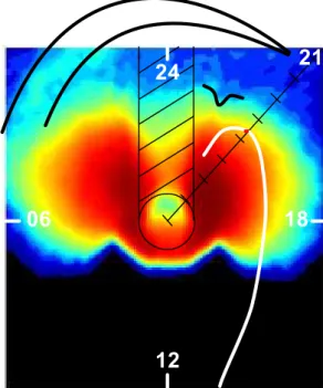 Fig. 6. EUV image at 04:32 UT on 11 April 2002. The image has been smoothed by a spatial low frequency filter