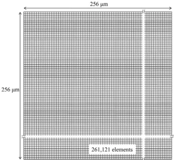 Figure 3. Schematic diagram of lower edge of FE calculation domain.