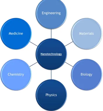 Figure 1 – Nanotechnology applications in biomedical sciences. 