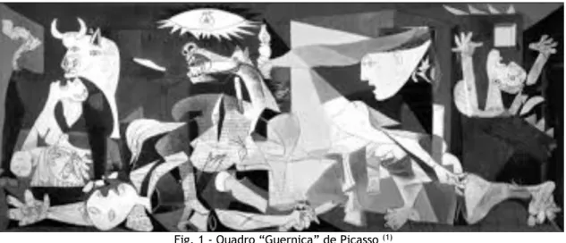 Fig. 1 - Quadro “Guernica” de Picasso  (1) 