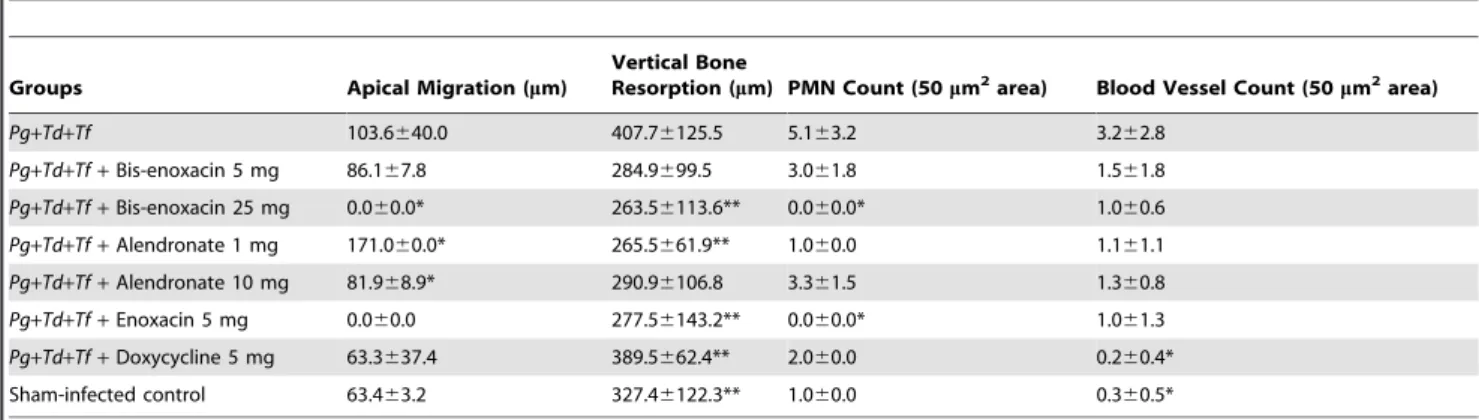 Table 4. Distribution of organ samples positive for bacterial DNA by PCR.