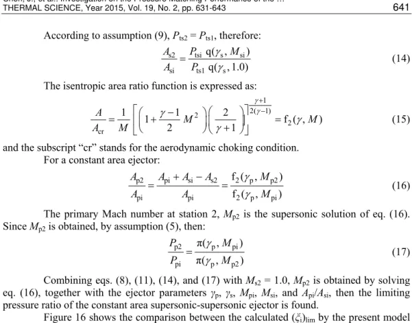 Figure 16 shows the comparison between the calculated (ξ i ) lim  by the present model  and the model proposed by Dutton, et al