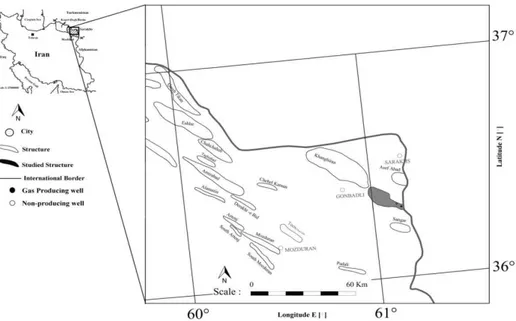 Fig. 1. Geographical location map of the study area