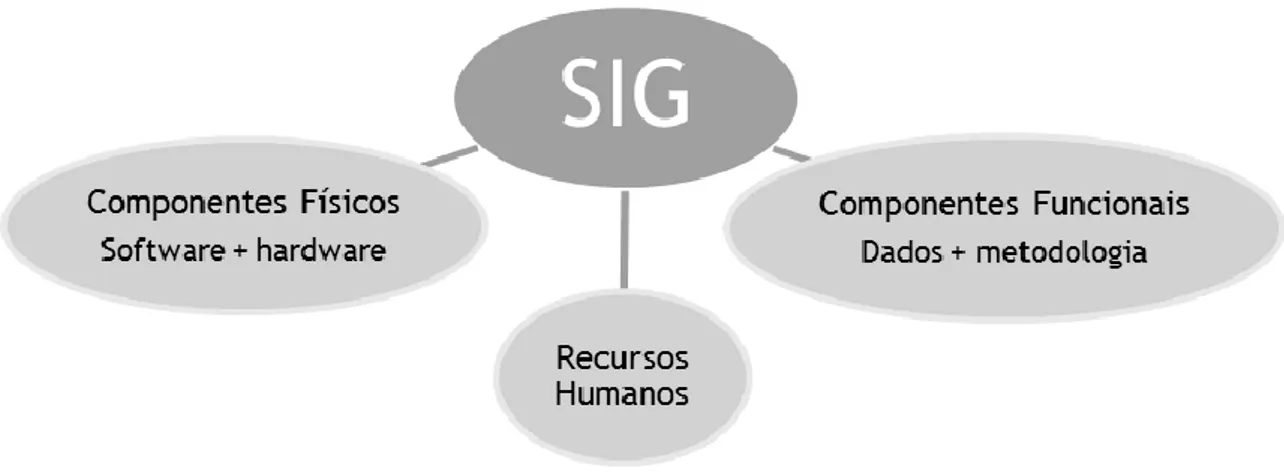 Figura 3.1 - Componentes dos SIG