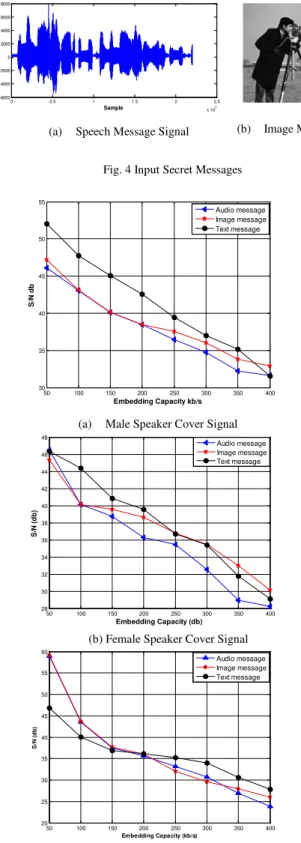 Fig. 4 Input Secret Messages 