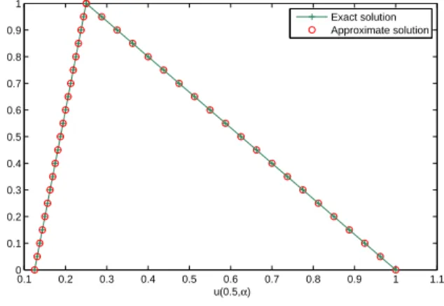Figure 1: Graph of the VIM approximation error of Numerical illustration for example 5.1.