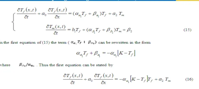 Fig. 8:  Discretization of the heat collection element 