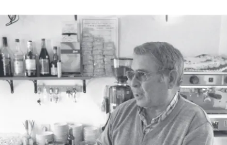 Figura 18 – Conversando com António da Conceição Pereira. 