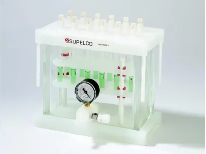 Figura 25- Distribuidor de vácuo, modelo de 12 portas. 