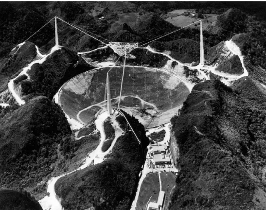 Figure 3. AIO at about the time it was dedicated on 1 November 1963. Note the 430 MHz linefeed projecting below the elevation arm – see Fig