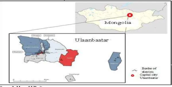 Figure 3: Map of UB city  3. METHODOLOGY  