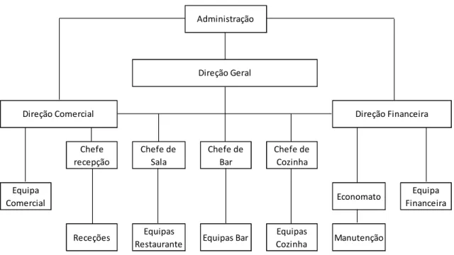 Figura 5 - Organograma Organizacional 