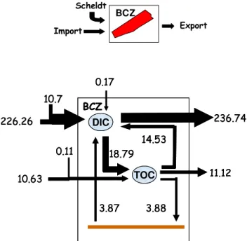 Figure 4 compares MIRO-CO 2 simulations of DIC (33.5)