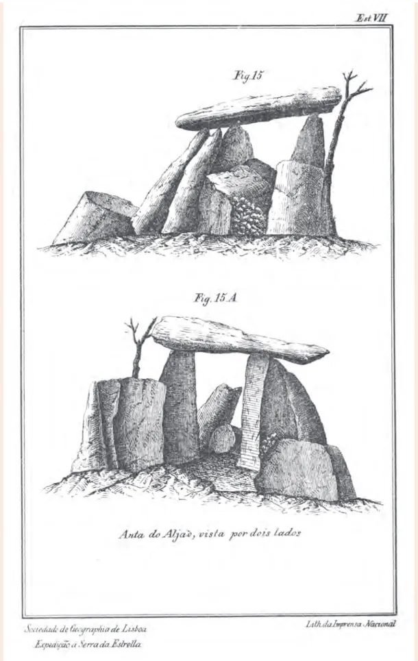 Fig. 5. Anta de Aljão (Sarmento, 1883 )