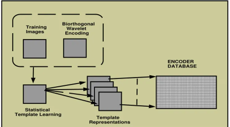 Fig. 3. Generation of dynamic helper data. From the central iris region maximally consistent keys are generated