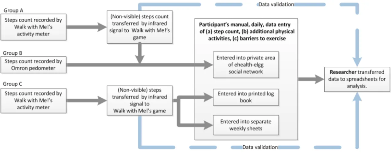 Figure 1.   Stages of the data capture process.   