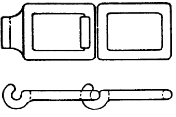 Figura 2.11- Desenho de uma corrente de elos livres [21] 