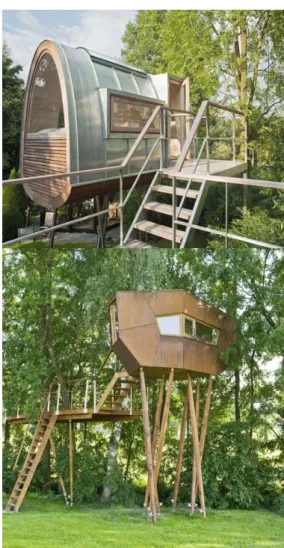 Figure 3 – Tree house’s project  designed by Baumraum 