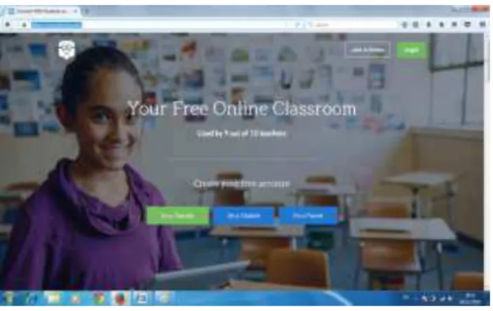 Fig. 1. Edmodo Platform  b) Quipper School 