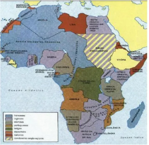 Figure 4 - Division of Africa - Berlin Conference 