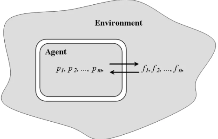 Figure 2.2: Agent as a dissipative structure.