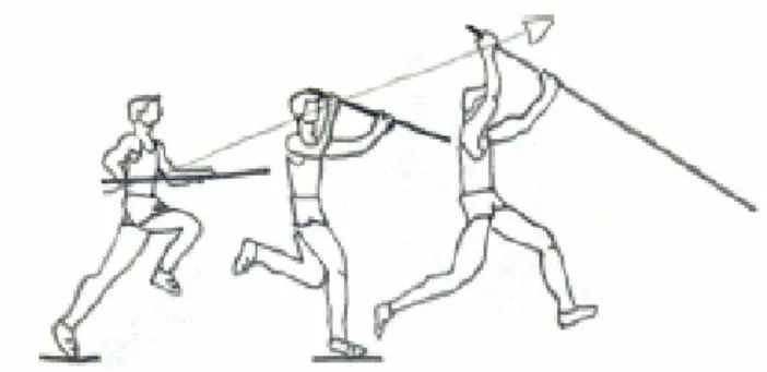 Figura 3 – Apresentação da vara (Adaptado de Sainz, 1994). 