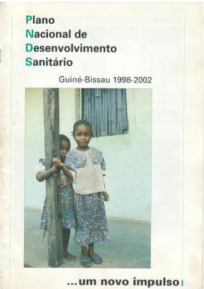 Ilustração 2 - Capa do documento Plano Nacional de Desenvolvimento  Sanitário I