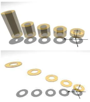 Fig. 2. Ray tracing model to test algorithms.