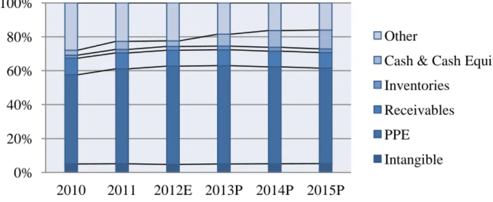 Figure 5 – Balance sheet common-size 