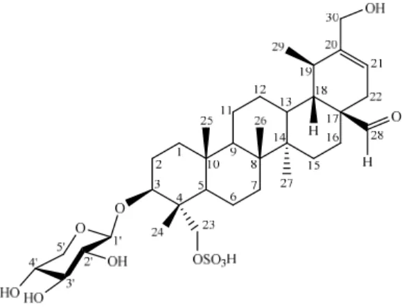 Figure 1. Structure of compound 1 
