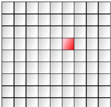 Figure 2.2: Cell based grid map [2]