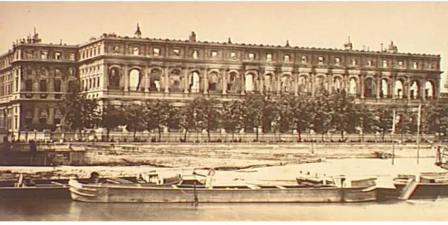 Fig. 9 - Palácio D' Orsay em Ruínas.