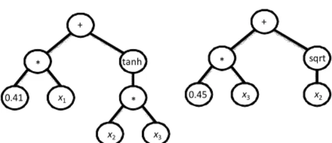 Fig. 1. Example of a multigene symbolic model. 