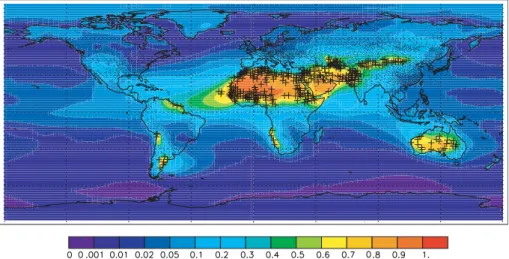 Fig 4.  Location of visibility stations