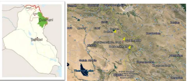 Fig. 2  Locations of the metrological stations  selected for analysis. 