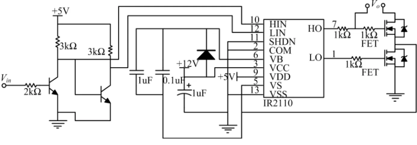 Fig 9. Improved MOSFET drive circuit.