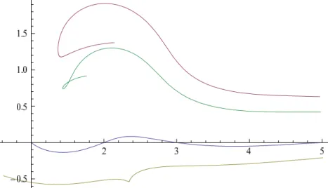 Figure 3. The Parallel Curves of the Fibonacci Curve.