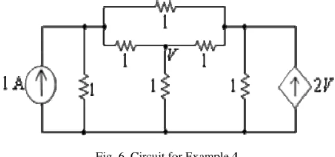 Fig. 6. Circuit for Example 4. 