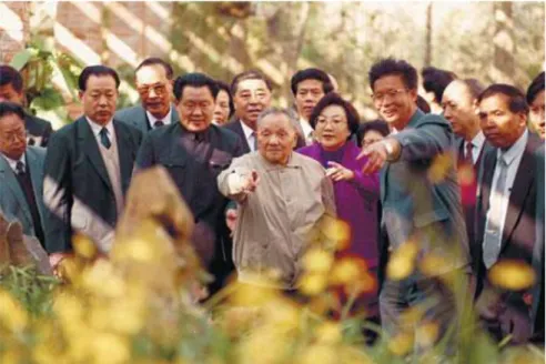 Figura 4 - Fotografia da Southern Tour de Deng Xiaoping Fonte: The Global Times, http://www.globaltimes.cn 