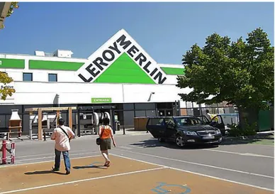 Figura 3: Planta da loja Leroy Merlin Portugal  Fonte: Leroy Merlin 