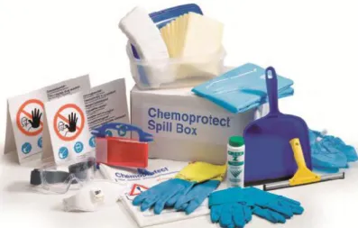 Figura 5: Kit de contenção de derrames de citotóxicos 