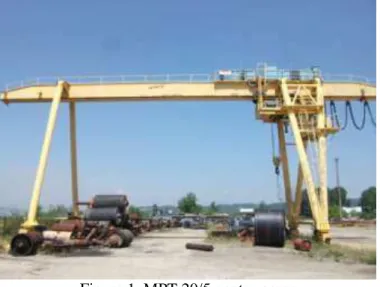 Figure 1. MPT 20/5 gantry crane