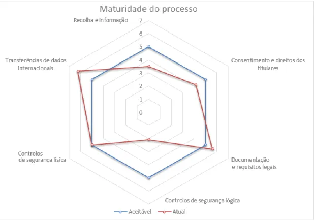 Figura 9 - Resumo de maturidade do processo 