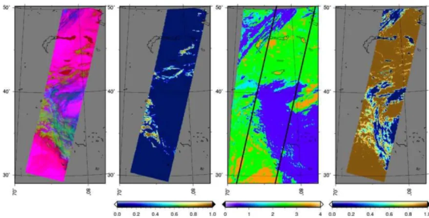 Fig. 14. Himalayan mountains. AATSR: 18 April 2006, 5 h 17 min 59 s, orbit number 21601