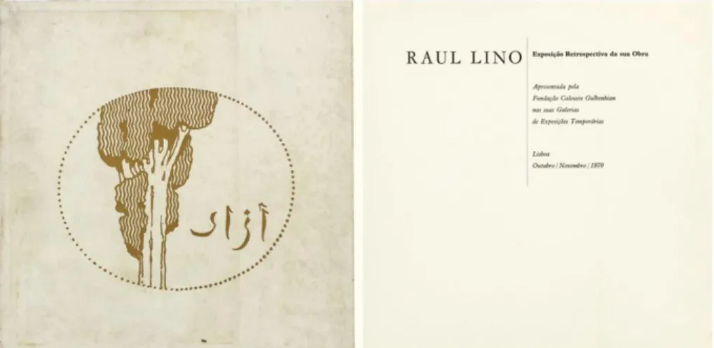 Figura  4  –  Catálogo  da  Exposição  Retrospetiva  da  Obra  de  Raul  Lino,  Fundação  Calouste Gulbenkian (1970) 