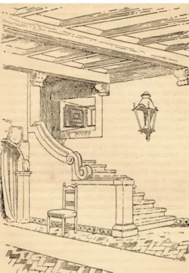Figura 7 – Desenho de um átrio em “A Nossa Casa. Apontamentos  sobre o Bom Gosto na Construção das Casas Simples” (1918), p.41